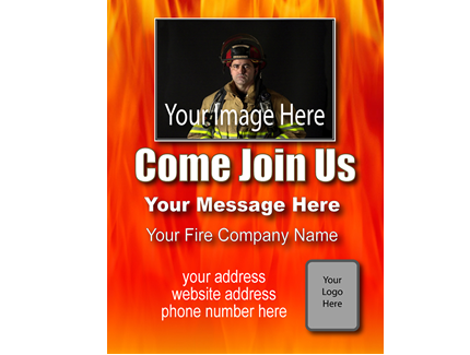 volunteer firefighter recruitment flyer 11